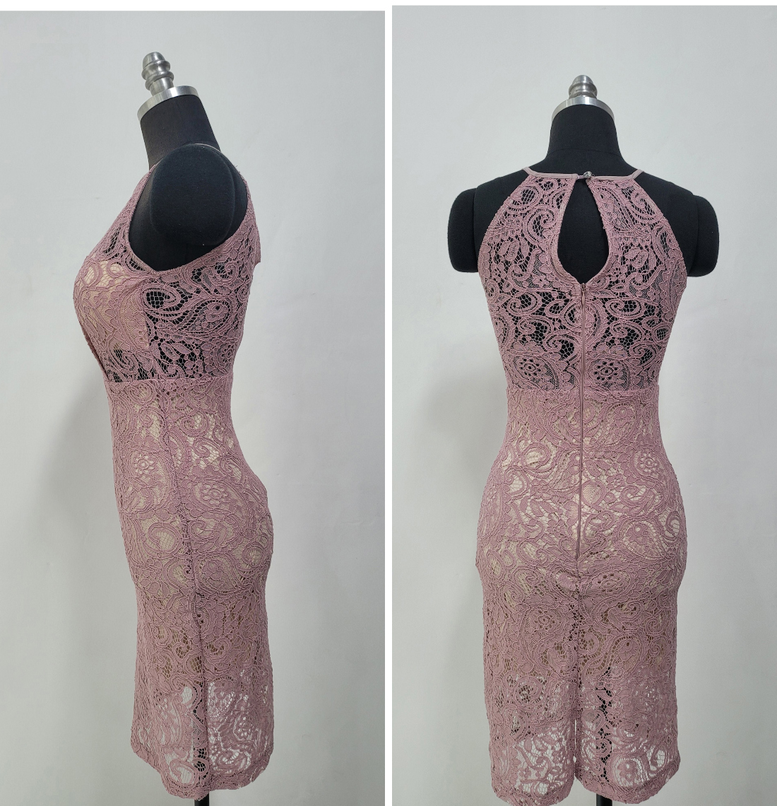 드레스 코코아 색상 이미지-S163L6